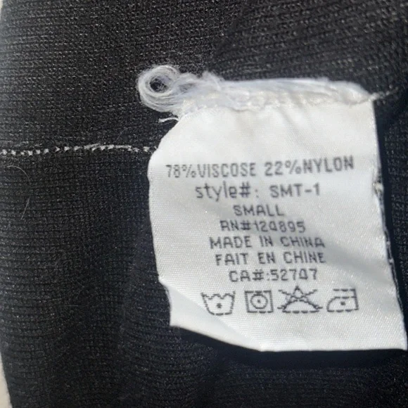 Y2K SINFUL black and gray acid wash bell sleeve hoodie with gem red rose - Picture 10 of 11